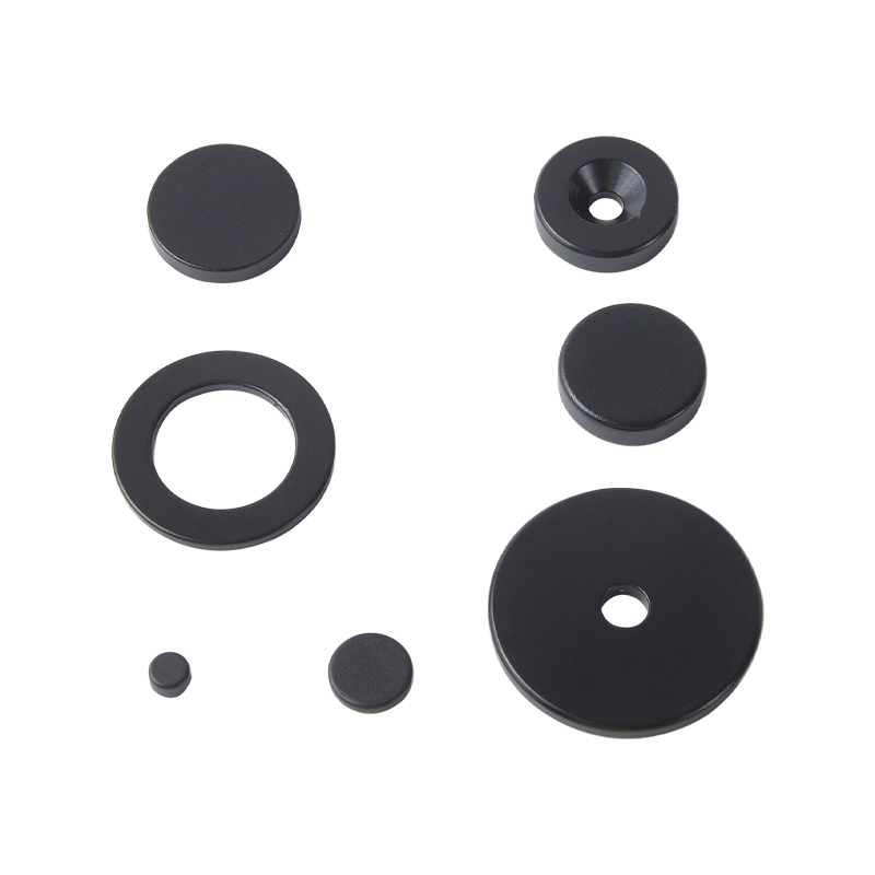 NdFeB Mirror Black Ring Hydrogen Magnet