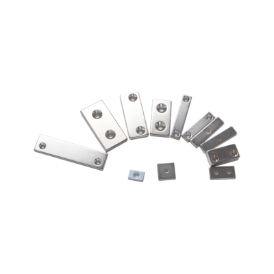 Countersunk Rectangle Magnet with Nickel Coating for Equipment 