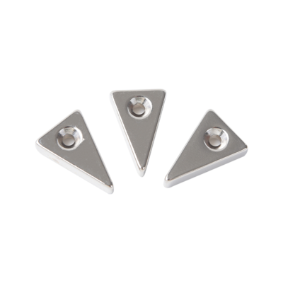 Triangle Shape Neodymium Magnet with Countersunk Hole N38